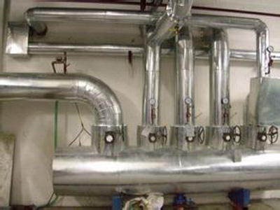 PVC彩壳系列 冷冻机组外保温材料 铁皮保温工程施工系列